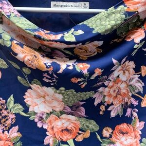 Abercrombie & Fitch Navy Floral Dress